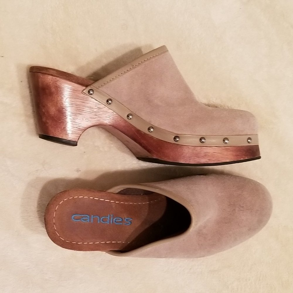Candies summer sandal clogs size 10, studded